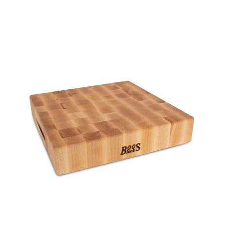 Blok do krojenia rzeźniczy drewno naturalne klon - 38x38x7,5cm Boos Blocks