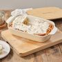 KitchenAid ceramiczna brytfanna z przykrywką L - Almond Cream - 4