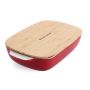 KitchenAid ceramiczna brytfanna z przykrywką L - Empire Red CC006108-001