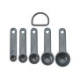 KitchenAid miarki kuchenne spoons 5 szt. Charcoal Gray KQG057OHCGG