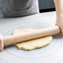 KitchenCraft wałek do ciasta z litego drewna bukowego 40 cm KCSOLPIN
