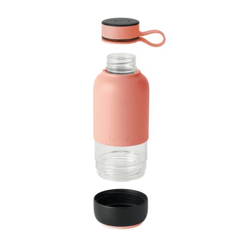 Butelka szklana na wodę TO GO różowa / Lekue - 2