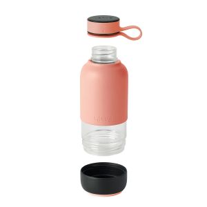 Butelka szklana na wodę TO GO różowa / Lekue - image 2