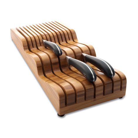 Wkład do szuflady na noże SIGNATURE - bambusowy / Robert Welch - 2