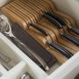 Wkład do szuflady na noże SIGNATURE - bambusowy / Robert Welch - 4