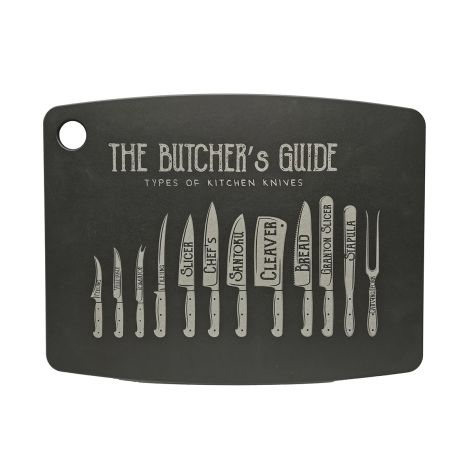 Deska do krojenia 37 cm THE BUTCHERS GUIDE / Jade