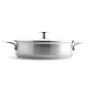 Patelnia stalowa z powłoką, głęboka z pokrywką 28 cm / KitchenAid - 3