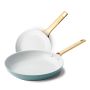 Patelnie ceramiczne PADOVA SkyBlue 20 + 28 cm / GreenPan - 2