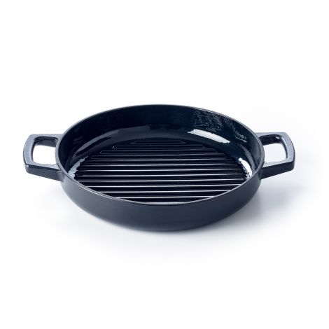 Patelnia żeliwna grillowa 28cm NORI / BEKA