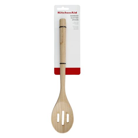 KitchenAid łyżka drewniana z dziurkami CLASSIC Bamboo - 5