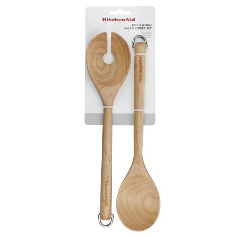 KitchenAid drewniane sztućce do sałaty CORELINE Birch - 5