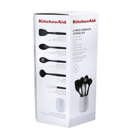 KitchenAid 5 przyborów kuchennych w pojemniku Onyx Black - 4