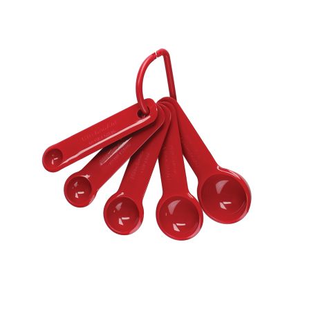 KitchenAid miarki kuchenne spoons 5 szt Empire Red KQG057OHERE