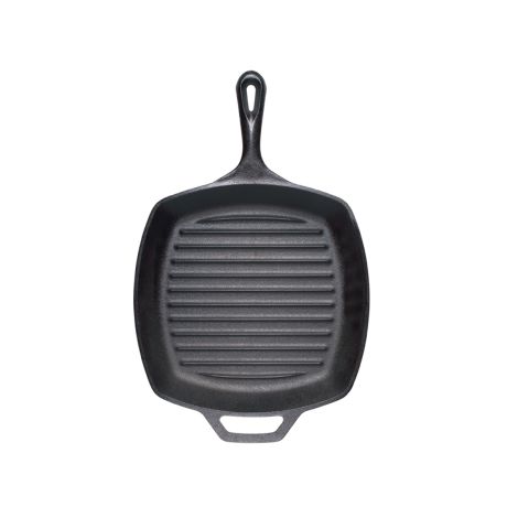 Patelnia żeliwna grillowa kwadratowa 26 cm / Lodge - 2