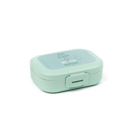 Amuse lunchbox z klipsem 11 cm BIO miętowy - 2