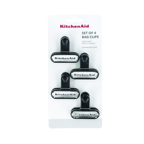 KitchenAid klipsy kuchenne 4 szt. Onyx Black - 2