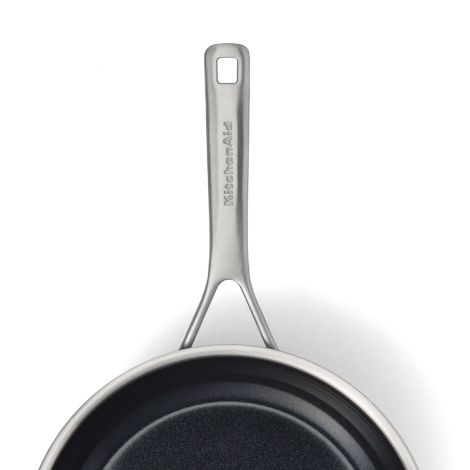 KitchenAid patelnia 3-warstwowa stalowa z powłoką 28 cm - 2