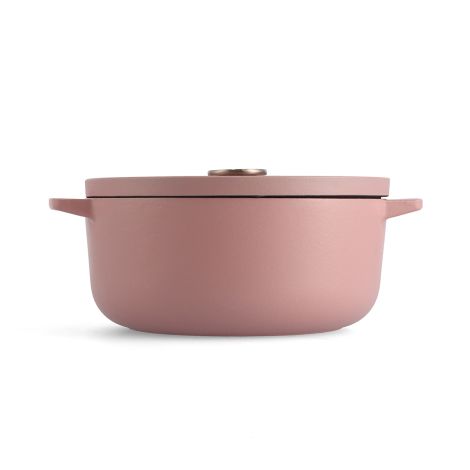 KitchenAid Garnek żeliwny 5,2 l - Dried Rose