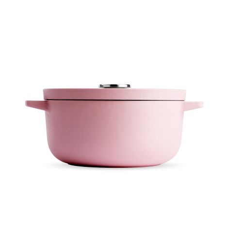 KitchenAid Garnek żeliwny 3,3 l - Dried Rose