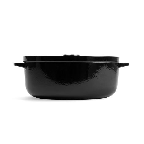 KitchenAid Garnek żeliwny owalny 5,6L Onyx Black czarny CC006064-001