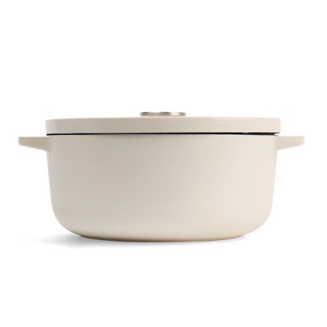 KitchenAid Garnek żeliwny 5,2 l - Almond Cream