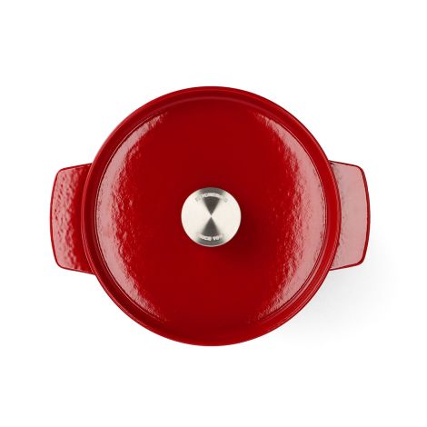 KitchenAid garnek żeliwny 3,3L Empire Red - 2