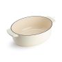 KitchenAid garnek żeliwny owalny 5,6L Almond Cream - 4