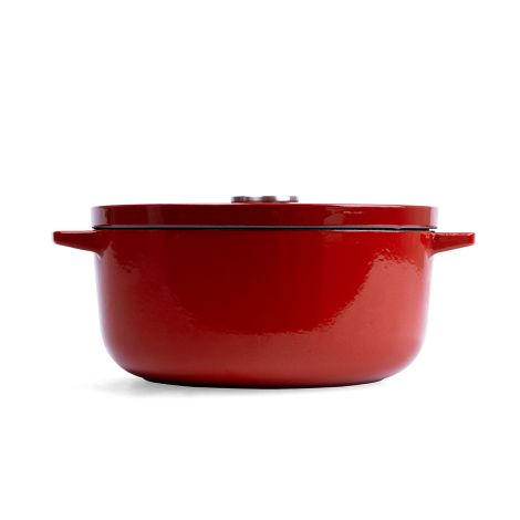 KitchenAid garnek żeliwny 5,2L Empire Red