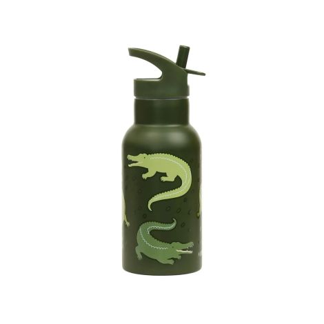 Kubek ze słomką dla dzieci CROCODILES 350 ml / A Little Lovely Company