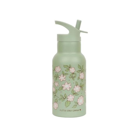 Kubek ze słomką dla dzieci BLOSSOMS SAGE 350 ml A Little Lovely Company DBSSBS59