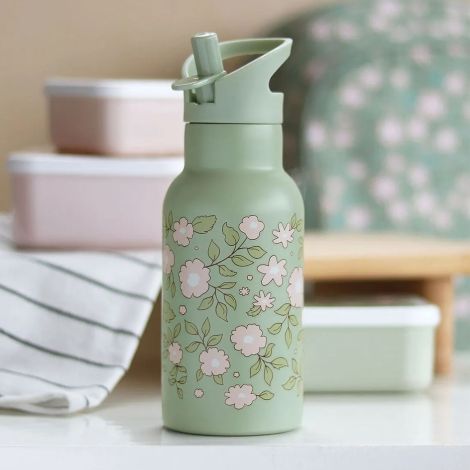 Kubek ze słomką dla dzieci BLOSSOMS SAGE 350 ml / LLC - 2