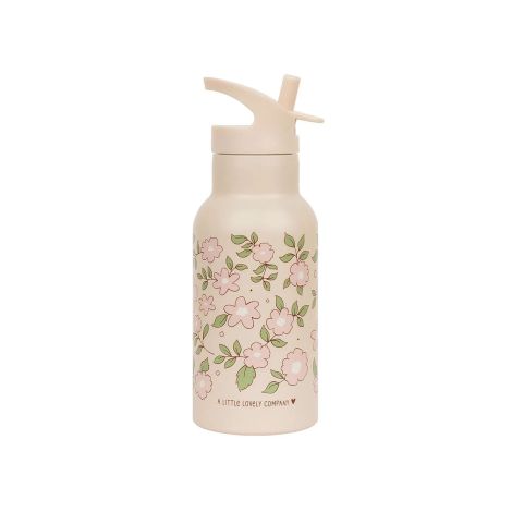 Kubek ze słomką dla dzieci BLOSSOMS PINK 350 ml / LLC