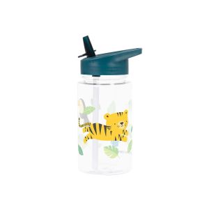 Butelka z ustnikiem na wodę JUNGLE TIGER 450 ml / A Little Lovely Company