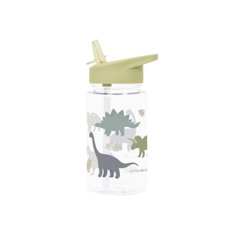 Butelka z ustnikiem na wodę DINOSAURS 450 ml / A Little Lovely Company