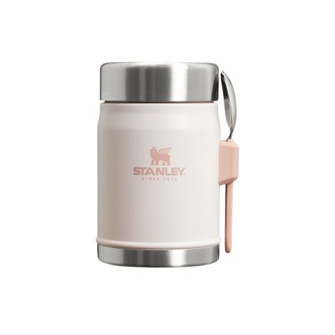 Stanley termos obiadowy ze sztućcem CLASSIC 0,4L Rose Quartz 10-09382-106