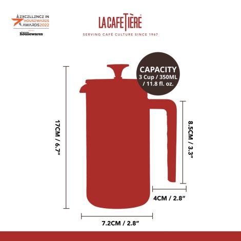 La Cafetiere french press PISA 350 ml Black - 4