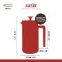 La Cafetiere french press PISA 350 ml Black - 5