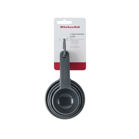 KitchenAid miarki kuchenne cups 4 szt. Charcoal Grey - 3