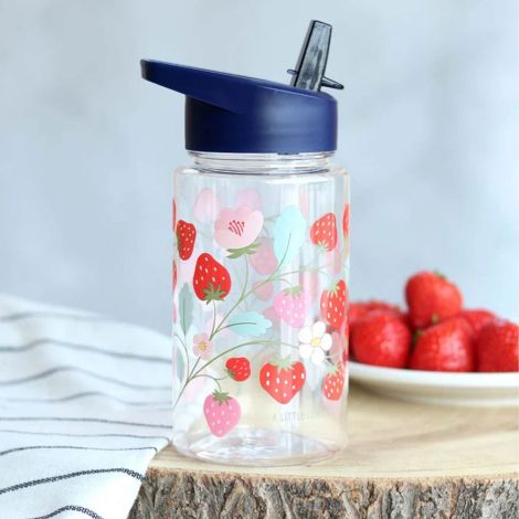 Butelka na wodę dla dzieci STRAWBERRIES 0,45L / A Little Lovely Company - 3