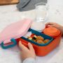 Lunchbox z przegródkami dla dzieci Rikko Poppy Flamingo / Amuse - 5