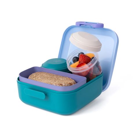 Lunchbox z przegródkami dla dzieci Rikko Lagoon Sky / Amuse - 2