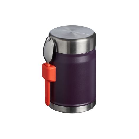 Termos obiadowy ze sztućcem Classic 0,4 L Plum / Stanley - 2