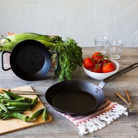 Frying pan 26 cm carbon steel / Lodge - 3