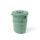 Amuse 2-in-1 yogurt container with cutlery - green