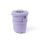 Amuse 2-in-1 yogurt container with cutlery - lavender