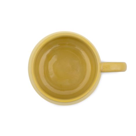 Jamie Oliver kubek ceramiczny żółty Big Love Cosy Cuppa 375 ml - 2