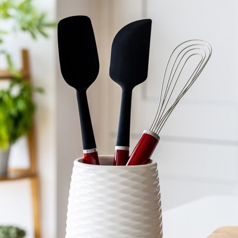 KitchenAid zestaw silikonowych szpatułek 2 sztuki Empire Red - 4