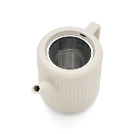Dzbanek do herbaty ceramiczny Skagen 1,2L - biały / Bredemeijer - 2