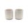 Kubki do herbaty Skagen 300ml - 2 sztuki - białe / Bredemeijer