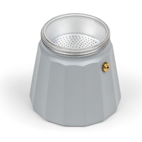 Kawiarka włoska Moshi 6 cups - szara / Leopold Vienna - 4